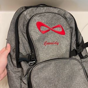 Brand new infinity backpack - removable name